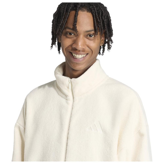 Adidas Ανδρική ζακέτα Future Icons Small Logo Sherpa Track Top